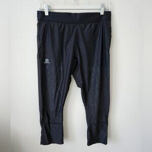 SALOMON | Fast Wing Tights Leggings Black Sz XL